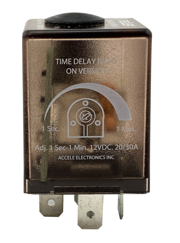 Relay, Time Delay On, 20A/30A, 1 to 60 sec - Image 4