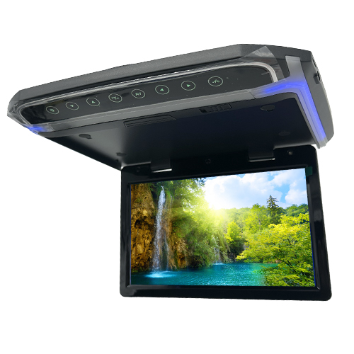 10.1" Dropdown Monitor with USB,HDMI and RCA inputs
